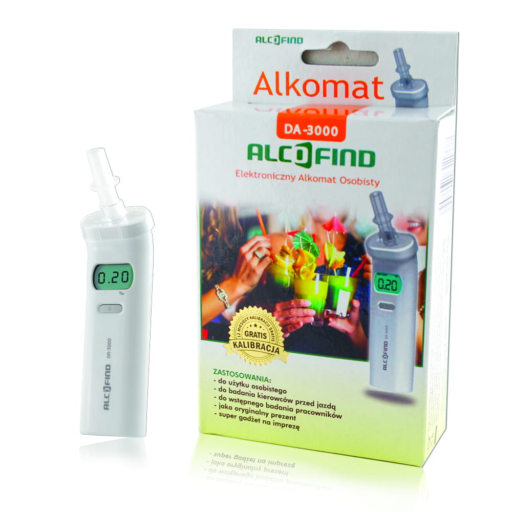 Alkomat AlcoFind DA-3000 z sensorem półprzewodnikowym – zdjęcie 1