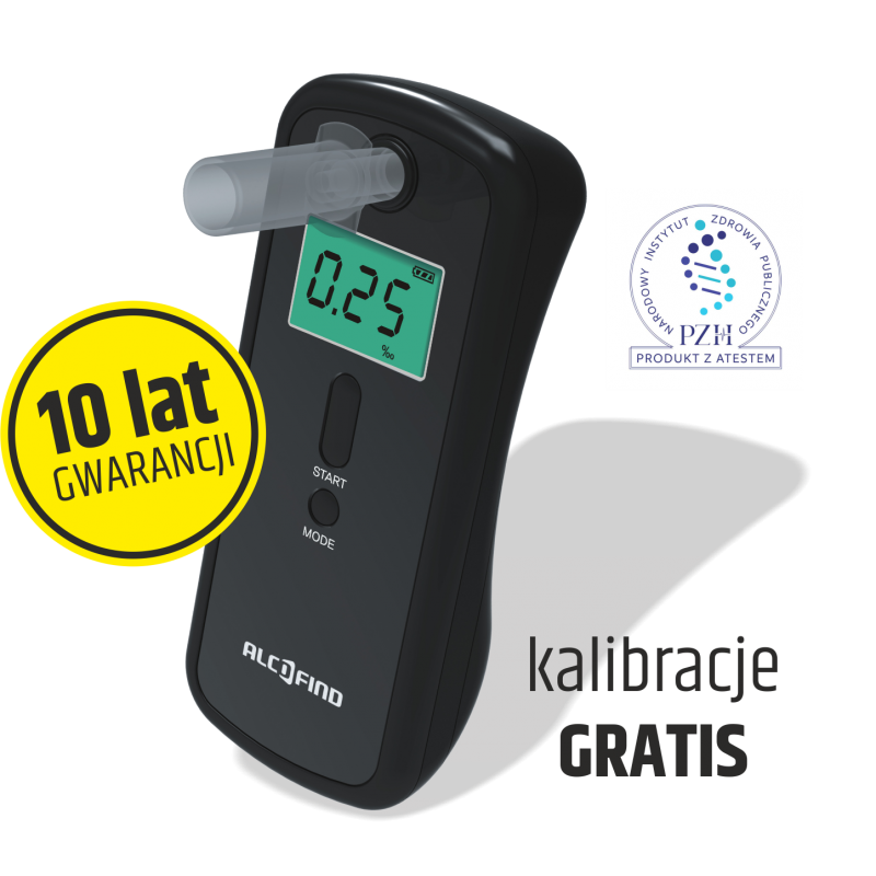 Alkomat marki AlcoFind DA8100 + 10 lat Gwarancji plus nielimitowane kalibracje – zdjęcie 2