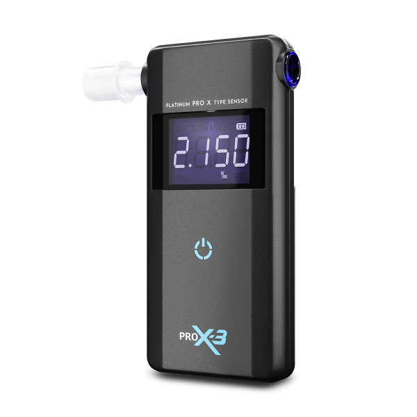 Alkomat PRO X-3 marki AlcoFind z platynowym sensorem – zdjęcie 1