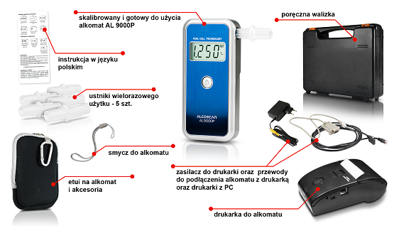 Alkomat AL-9000 Print marki Promiler – zdjęcie 2