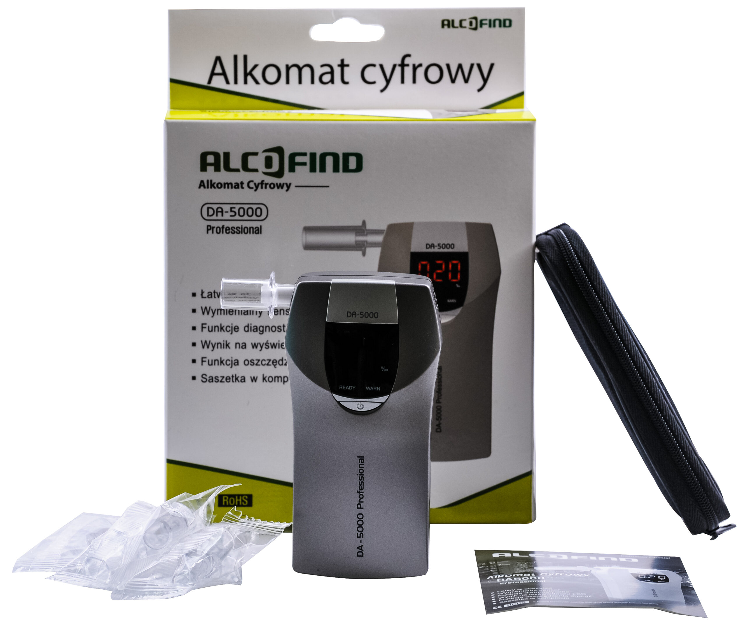 Alkomat AlcoFind DA-5000 koreańskiej produkcji - obrazek 5