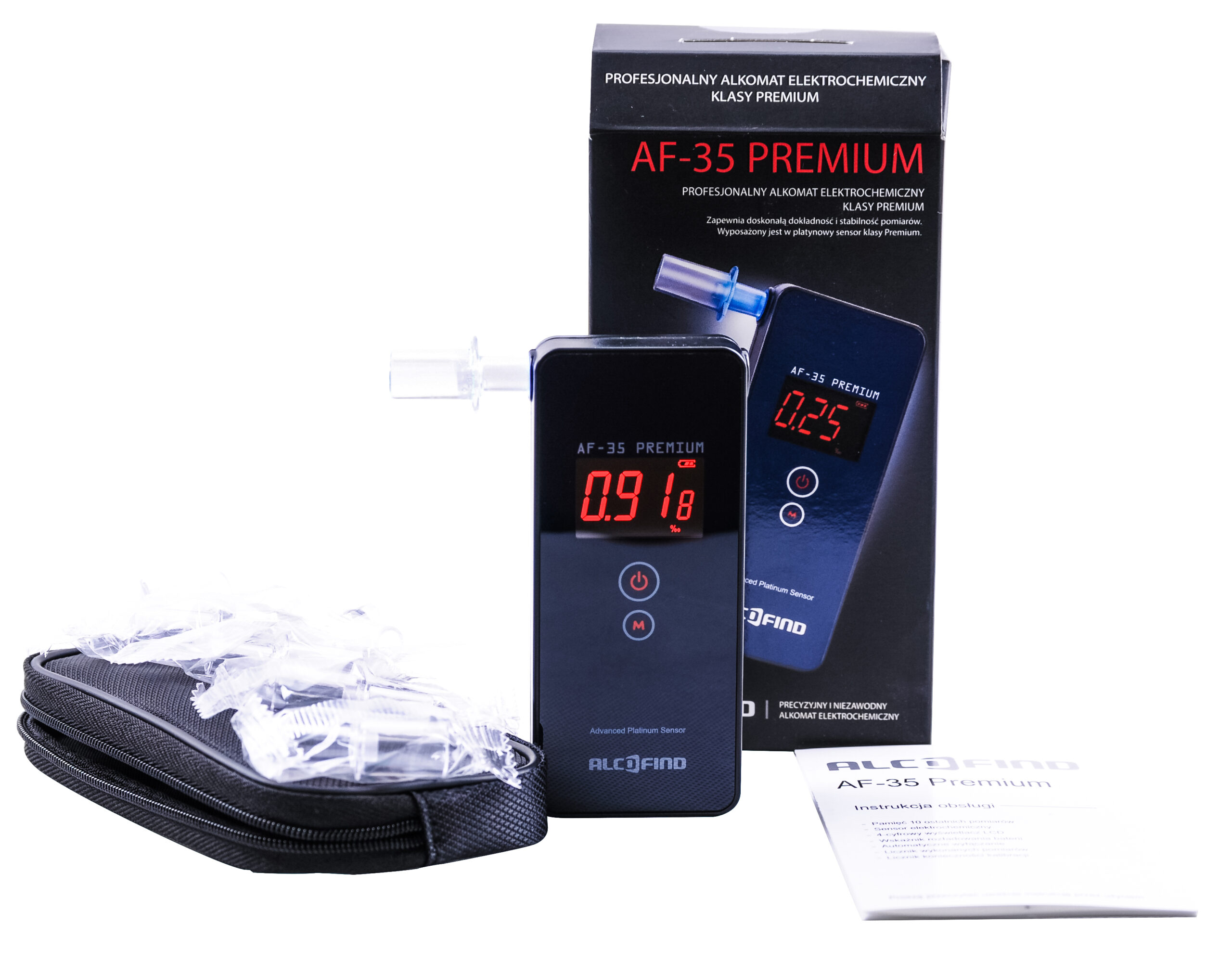 Alkomat marki AlcoFind AF-35 Premium z Dożywotnią Gwarancją oraz adiustacją w pakiecie - obrazek 5