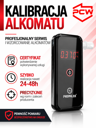 PROMILER AL 7010 + świadectwo kalibracji – urządzenie objęte kalibracją