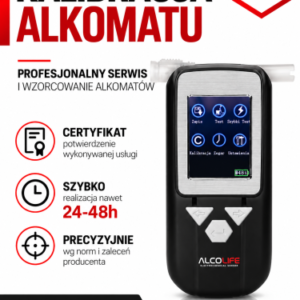 ALCOLIFE F5 Pro – urządzenie objęte kalibracją