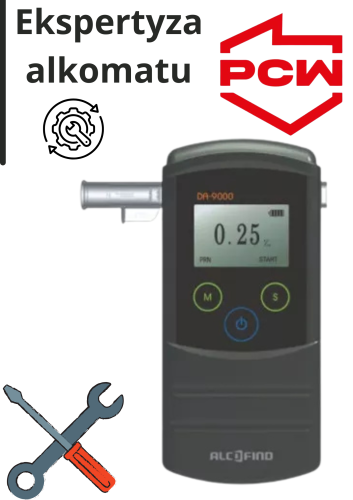 Alkomat AlcoFind DA-9000 – urządzenie objęte ekspertyzą